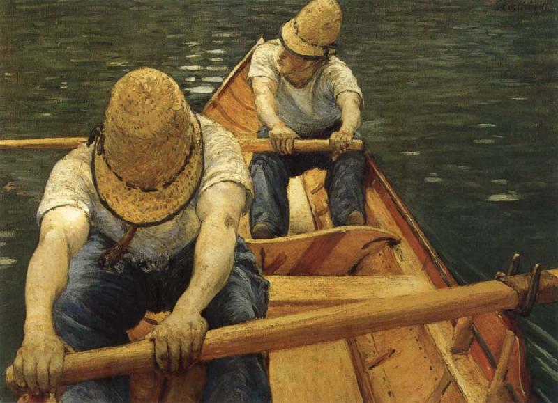 Gustave Caillebotte Oarsman oil painting image